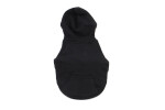 Bivo černá bavlněná mikina pro psa s kapucí Barva: Černá, Délka zad (cm): 21, Obvod hrudníku: 34 - 38 cm