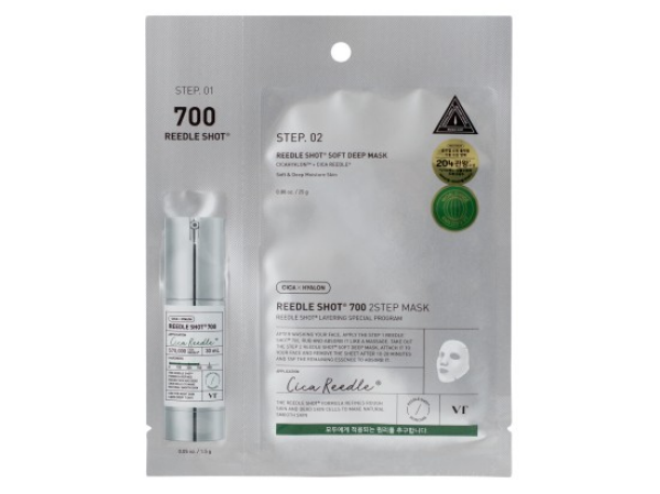 VT Cosmetics Reedle Shot 700 2-step Mask Pleťová maska 1,5 g + 25 g