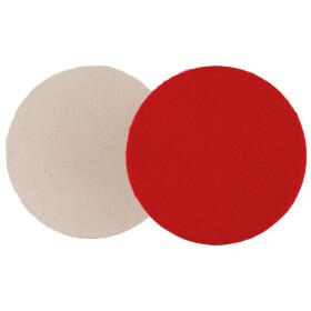 LEVIOR 22070 Kotouč leštící, 115mm, filc, suchý zip