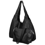 Trendy dámský koženkový set kabelek Winona, černý