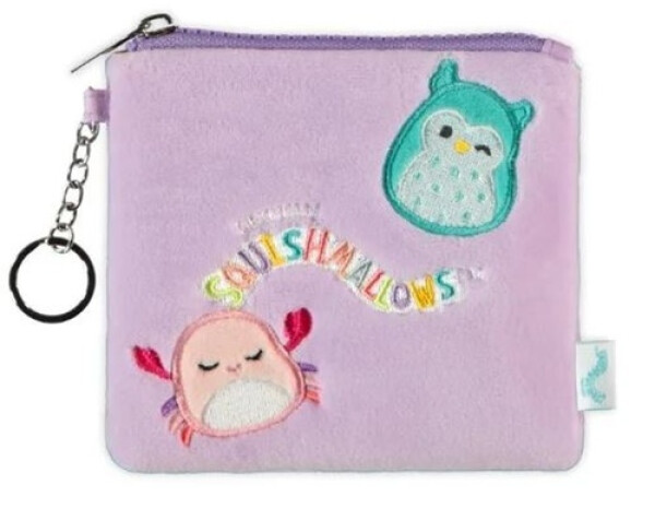 Squishmallows Peněženka - mix fialová