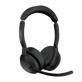 Jabra Evolve2 55 černá / Sluchátka / mikrofon / ANC / USB-C / Bluetooth / stojánek / UC Stereo (25599-989-889)