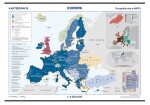 Evropa - Evropská unie a NATO 1:5 000 000 nástěnná mapa, 1. vydání