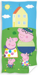 Dětská osuška Prasátko Pepina Zábava na Zahradě
