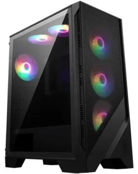 MSI MAG FORGE 120A AIRFLOW černá / ATX / 2x USB 3.2 / bez zdroje / průhledná bočnice (MAG FORGE 120A AIRFL)