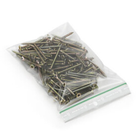 Uzavíratelný ZIP sáček 300x400mm, 50% recyklovaný, materiál LDPE, tloušťka 100µm | RAJA