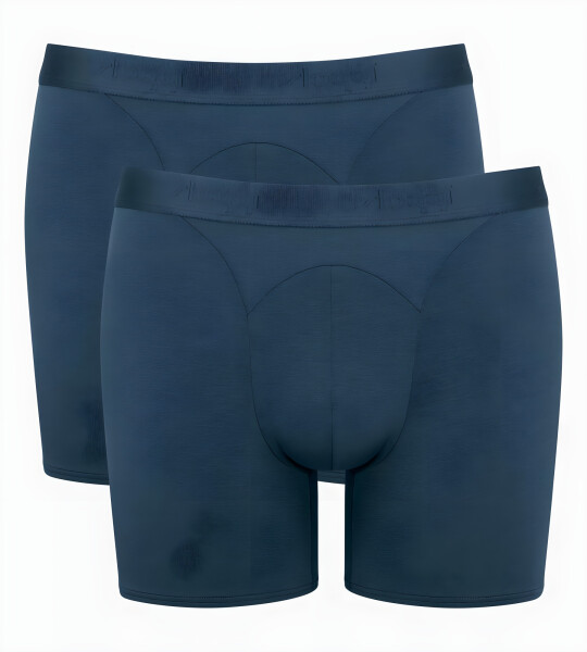 Pánské boxerky Sloggi men EVER Soft Short 2P zelené tmavá modř (00SR) 000L