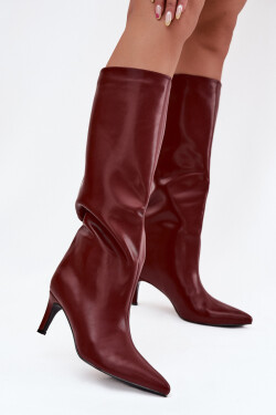 Kozačky na podpatku model 217221 Step in style 39