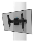 Neomounts WL35S-910BL16 černá / Sloupkový držák TV / 40-75" / VESA 100x100-600x400 / nosnost 50 kg (WL35S-910BL16)