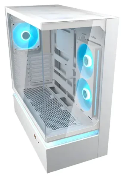 COUGAR CFV235 bílá / Skříň PC / Midi Tower / ATX / ARGB / temperované sklo (CGR-2DA4W)