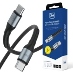 3mk Hyper kabel N-SERIES USB-C na USB-C 2m 48V/5A 240W černá (5903108680233)