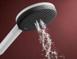 HANSGROHE - Raindance Alive Select S Set sprchové hlavice, tyče a hadice, 3 proudy, EcoSmart, matná bílá 24602700