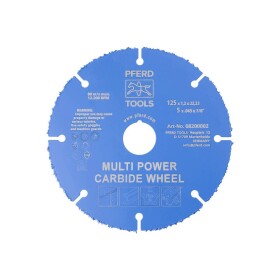 PFERD TOOLS POS MULTI POWER CARBIDE WHEEL DS 125X1,2X22,23 68200002 Řezný kotouč 125 mm 1 ks