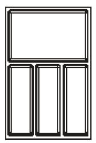 Agoform příborník Sky 400 barva: antracit
