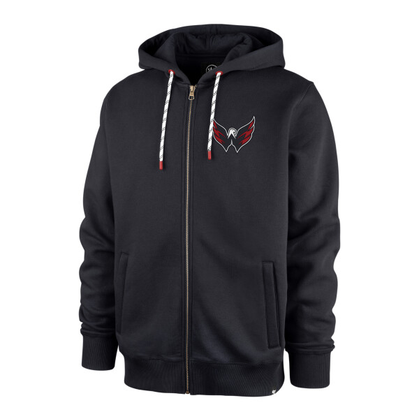 47 Brand Pánská Mikina Washington Capitals Back Check 47 MORRIS Full Zip Hood Velikost: