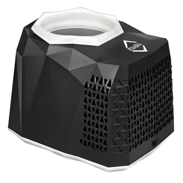 Iceberg Thermal IceFLOE Aurora černá / Termoelektrický chladič plechovek / 0,355 l / USB/AC / 27 W / LED podsvícení (IFTEC0-B0A)