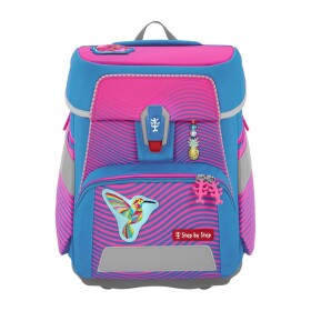 Školní aktovka Step by Step SPACE NEON, Kolibri Kaja - 5 dílný set, AGR certifikát