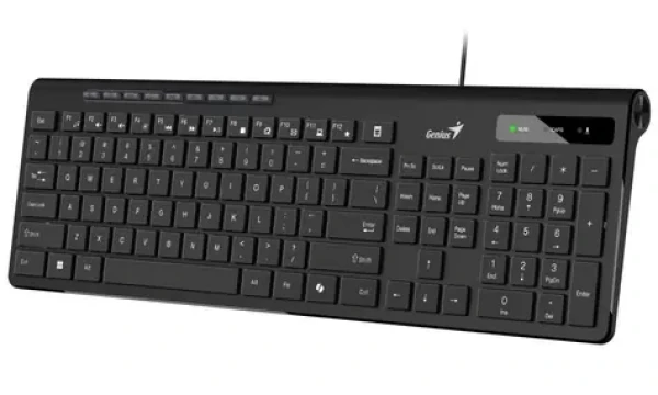 GENIUS Slimstar 230 II černá / Drátová / Copilot / USB / CZ+SK layout (31310048407)