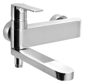 SAPHO - PAX nástěnná vanová baterie, otočné ramínko, chrom XA101