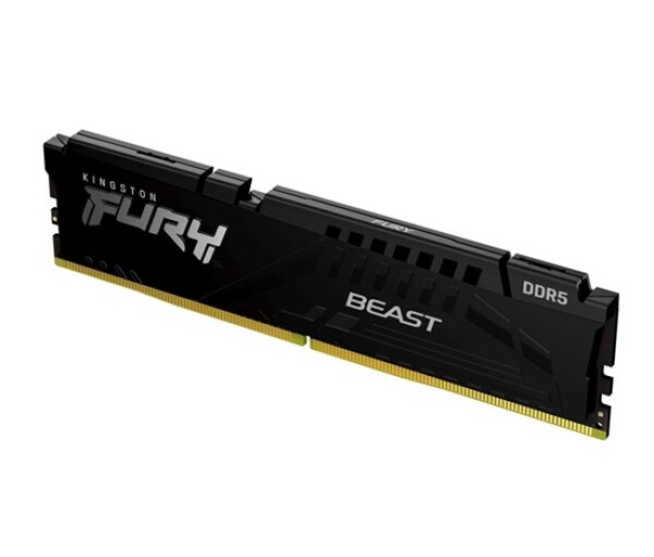 KINGSTON DIMM DDR5 16GB 5600MT/s CL40 FURY Beast Černá EDF_553113