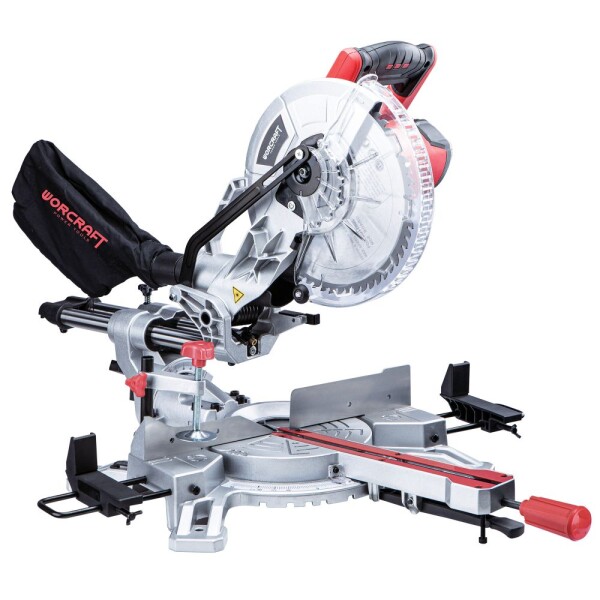 Pila pokosová s posuvem, 255mm, 2000W, WORCRAFT MS20-255