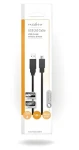 Nedis USB kabel USB-A - Micro-B černá / USB kabel / USB 2.0 / 480 Mbps / 1 m / plochý (CCGP60505BK10)