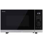 Panasonic NN-CD87KSGTG stříbrná / Kombinovaná mikrovlnná trouba / gril / 1000W / 34l (NN-CD87KSGTG)