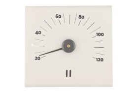 RENTO Teploměr do sauny AL - bílý