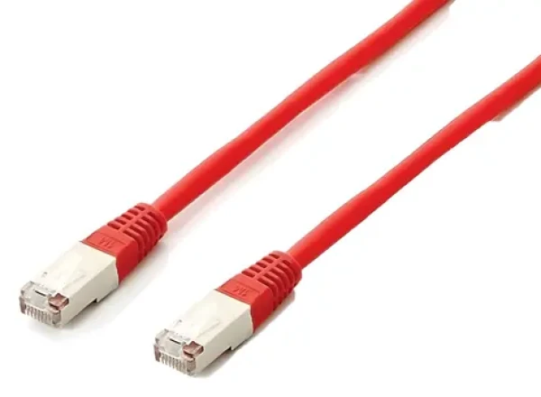 Equip Cat6A Platinum S/FTP červená / Patch kabel / 15 m / 2xRJ45 / LSZH (605628)
