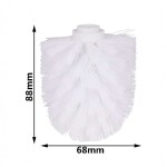 Kielle - Náhradní díly Náhradní štětiny WC kartáče, bílá 90403180