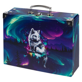 Skládací školní kufříkAurora s kováním