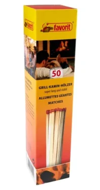 Alschu Zápalky krbové 20 cm / Zápalky / 50 ks / extra dlouhé (1241)
