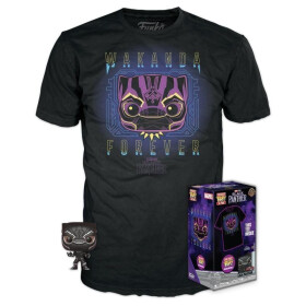 Funko pocket POP Tee: Marvel - Black Panter (velikost XL)