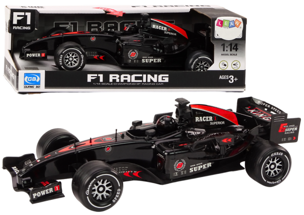 Mamido Závodní auto F1 sportovní s pohonem 1:14 černé se zvuky