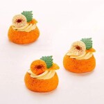 Barbara Luijckx sp. z o. o. Dekorace čokoládová Zelené lístky 12 ks