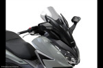 Honda Forza 125, Forza 350 21-26 Skútr plexi Powerbronze 475 mm - tmavě kouřová