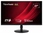 27" Viewsonic VG2708A černá / IPS / 1920 x 1080 / 16:9 / 5ms / 1300:1 / 250cd-m2 / HDMI + DP + VGA / Pivot / VESA / repr (VG2708A)
