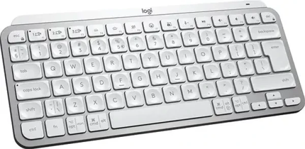 Logitech MX Keys Mini Minimalist US šedá / bezdrátová klávesnice / US layout / Bluetooth / LED podsvícení (920-010499)