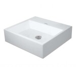 DURAVIT - Vero Air Umyvadlo nábytkové 50x47 cm, bez přepadu, bez otvoru pro baterii, bílá 2350500079