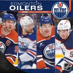 JF Turner Kalendář Edmonton Oilers NHL 2026 Wall Calendar