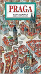 Praha - Panoramatická mapa / italsky - Tomáš Rygl