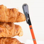 SABRE PARIS Nůž na máslo Bistrot Brillant – Orange, oranžová barva, kov, plast