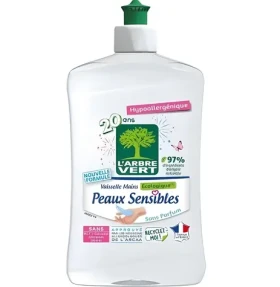 Larbre Vert Sensitive 500 ml / Prostředek na mytí nádobí (218439)