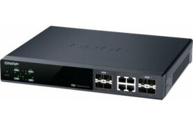 QNAP QSW-M804-4C / Desktop Switch / 4x 10GbE SFP+ / 8 x 10GbE SFP+ RJ45 kombo / Qos / VLAN (QSW-M804-4C)