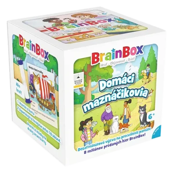 Asmodee BrainBox - domáci maznáčikovia SK