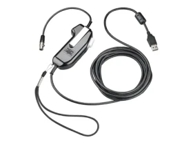 Poly 8K718AA Adaptér náhlavní soupravy PTT (push-to-talk) / USB / stereo / nesériový / kompatibilní s TAA (8K718AA#AC3)