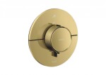 AXOR - ShowerSelect ID Termostatická baterie pod omítku, pro 2 spotřebiče, leštěný vzhled zlata 36751990