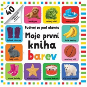 Moje první kniha barev - Podívej se pod okénko - Roger Priddy