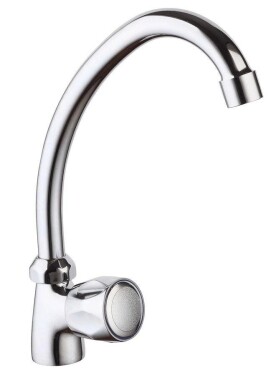 AQUALINE - Stojánkový ventil 1/2", otočná hubice, chrom ZY1807