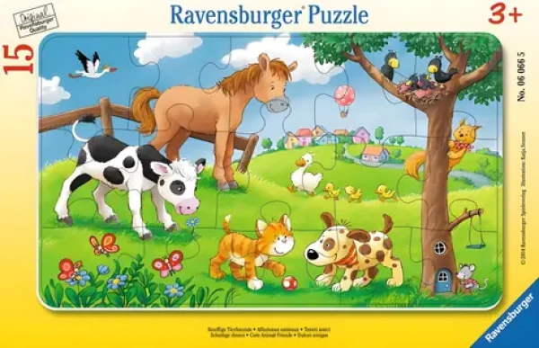 RAVENSBURGER Puzzle Roztomilí kamarádi